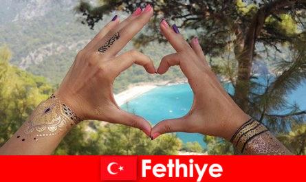 Liburan pantai di Turki Fethiye untuk muda dan tua selalu mimpi