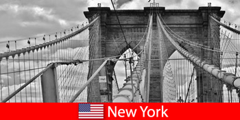 Perjalanan spontan ke luar negeri ke metropolis dunia New York Amerika Serikat