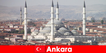 Tur budaya untuk pengunjung ke ibukota Ankara di Turki
