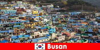 Perjalanan ke luar negeri ke Busan Korea Selatan dengan budaya makanan di setiap sudut dengan sedikit uang