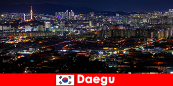 Daegu di Korea Selatan megacity untuk teknologi sebagai perjalanan pendidikan bagi siswa yang bepergian