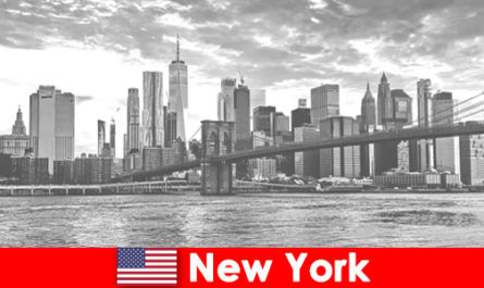 Tujuan impian New York Amerika Serikat untuk perjalanan kelompok muda pengalaman