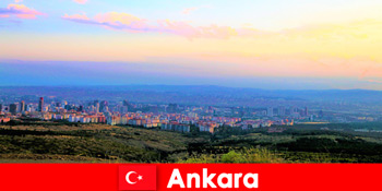 Liburan santai dengan daerah setempat untuk orang asing di Ankara Turki